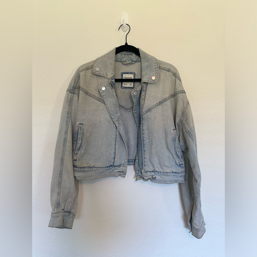 Abercrombie & Fitch jean jacket, medium size, used